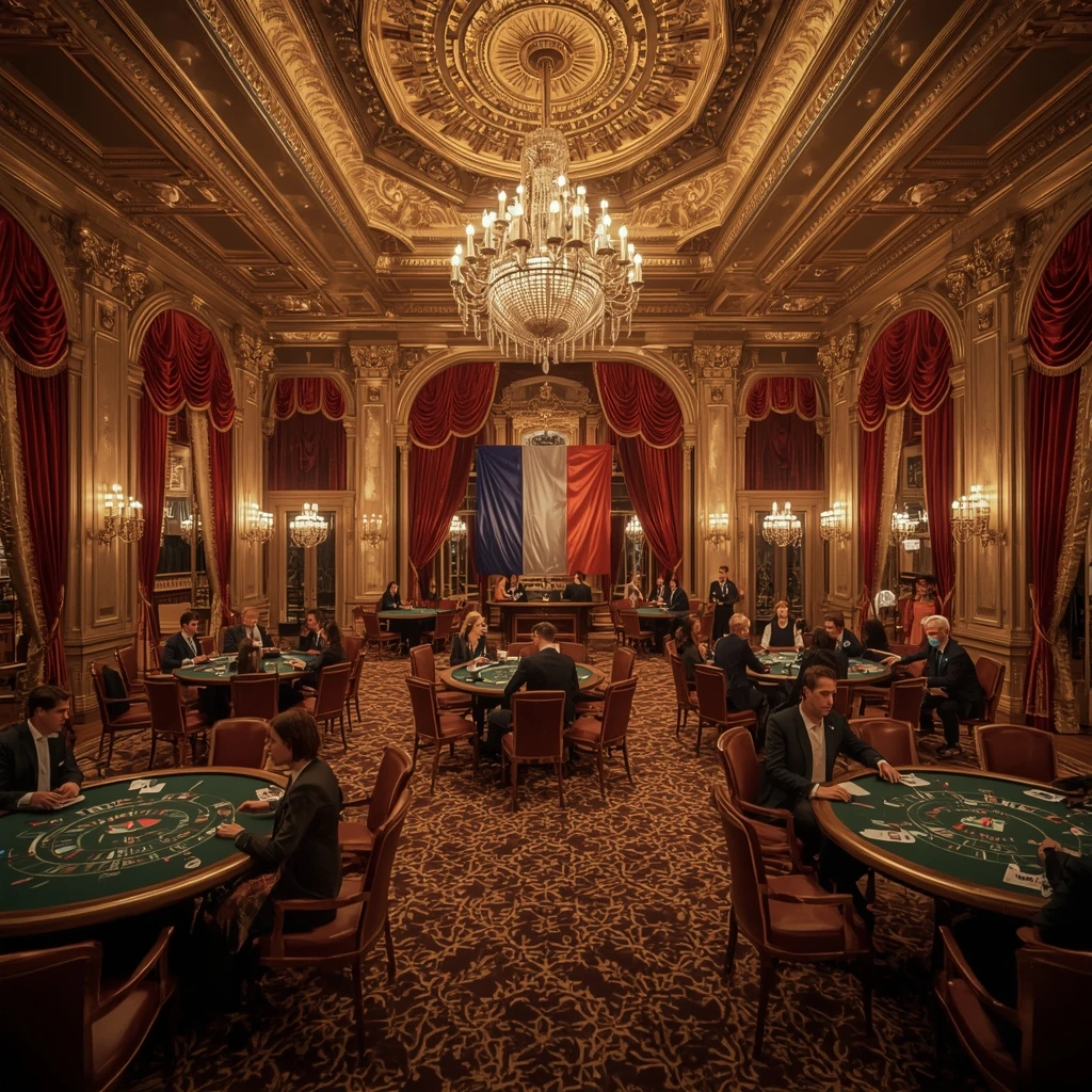 Le casino et le drapeau français WINOUI CASINO